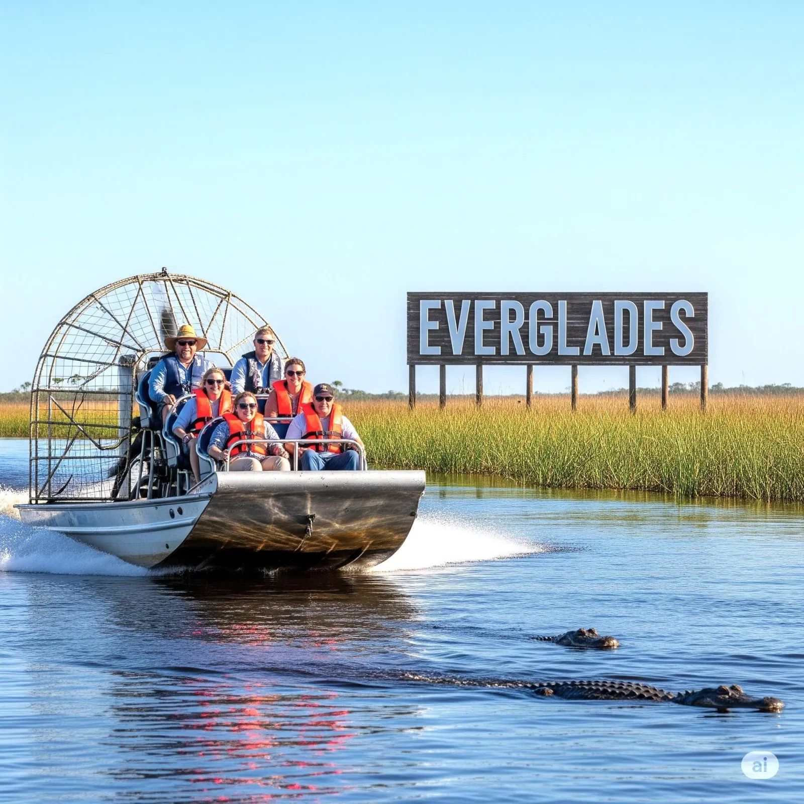 Miami: Everglades Airboat Alligator Tour & free pick-up - photo 4